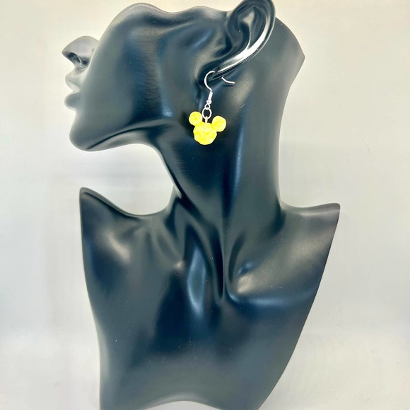 Mickey Popcorn Earrings - Mickey Mouse - Food Earrings - Buttered Popcorn - Picture 11 of 11